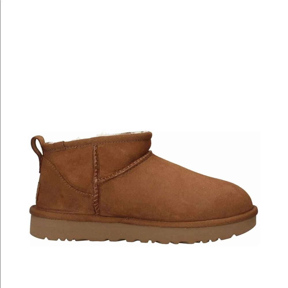 UGG ultra mini chestnut size 7